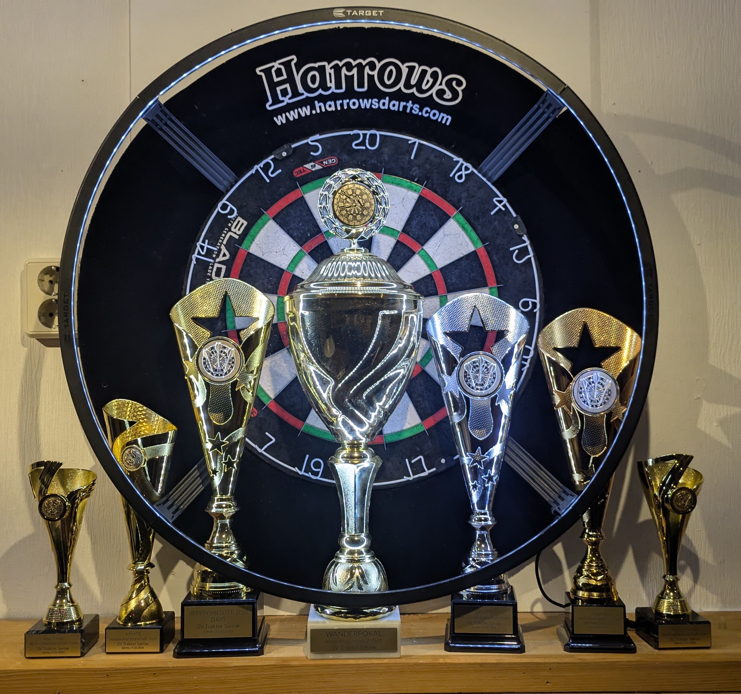 Dartchamp gesucht