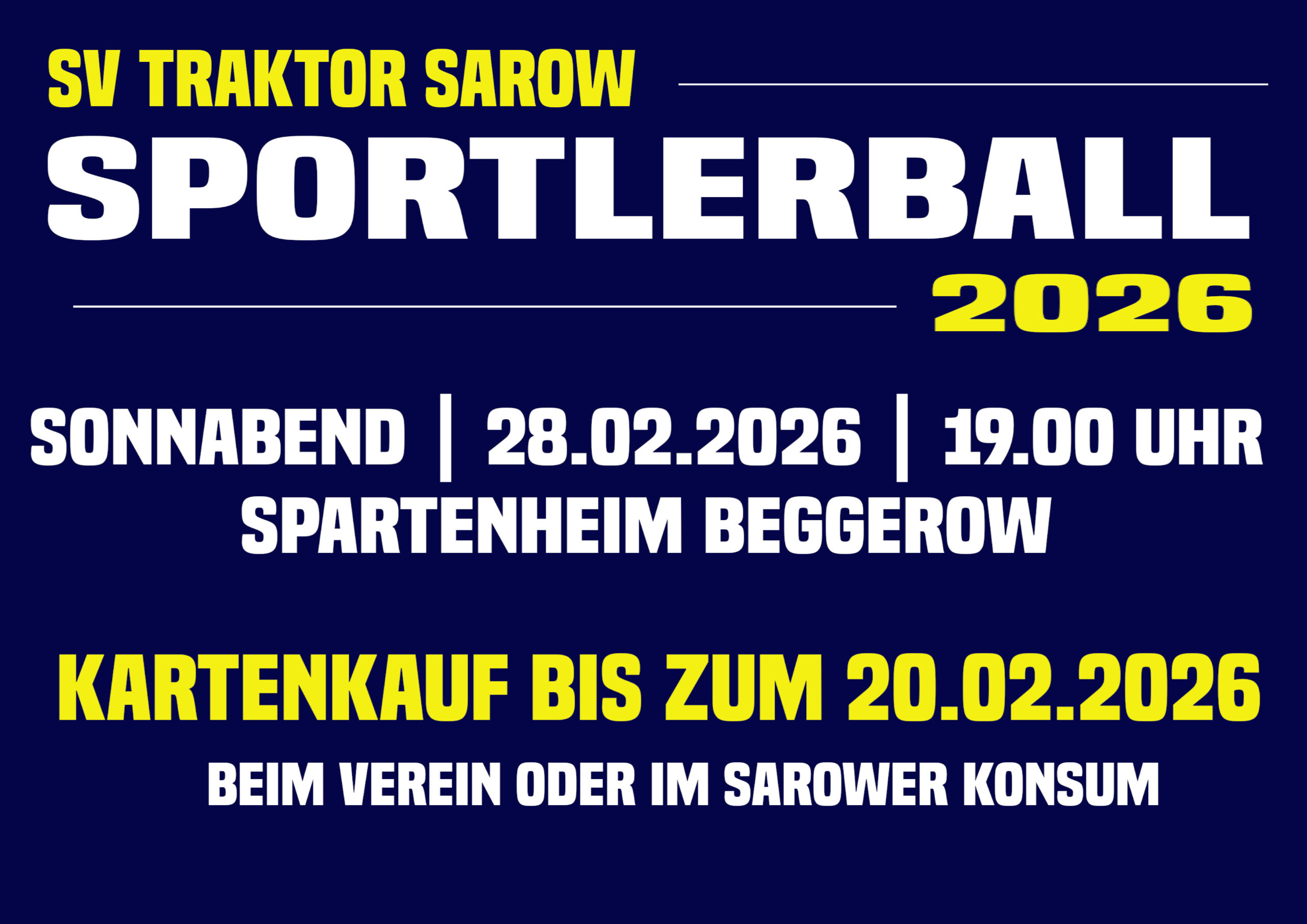 Sportlerball 2026